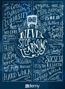 never stop learning