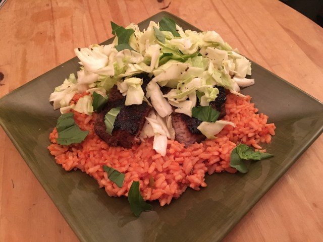 Steak and Tomato Rice